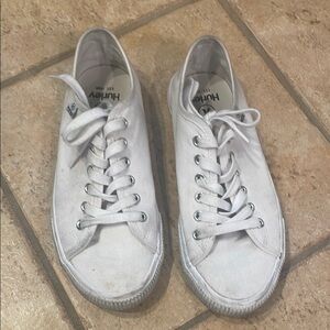 Hurley White Sneakers Classic Canvas Style